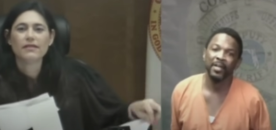 Moment judge recognised school friend in dock