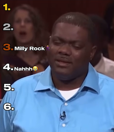 Her face says its all 😭