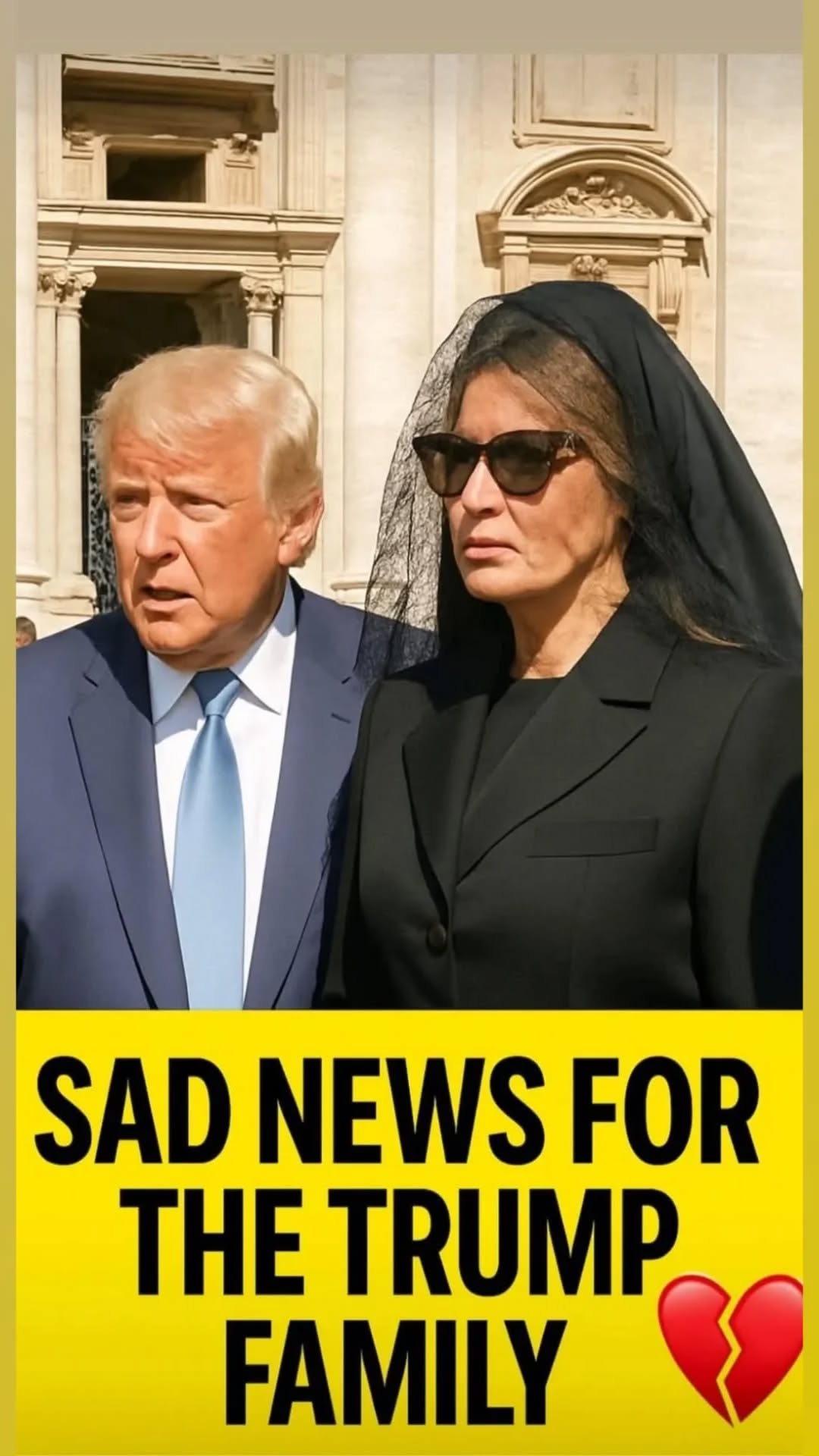 SAD NEWS FOR TRUMP FAMILY.