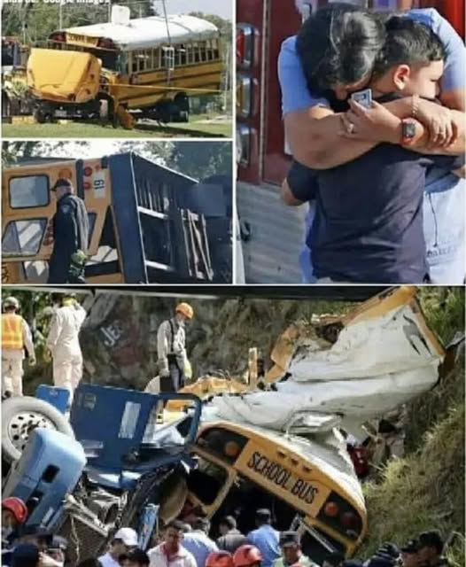 Mourning School bus accident, 32 children lost