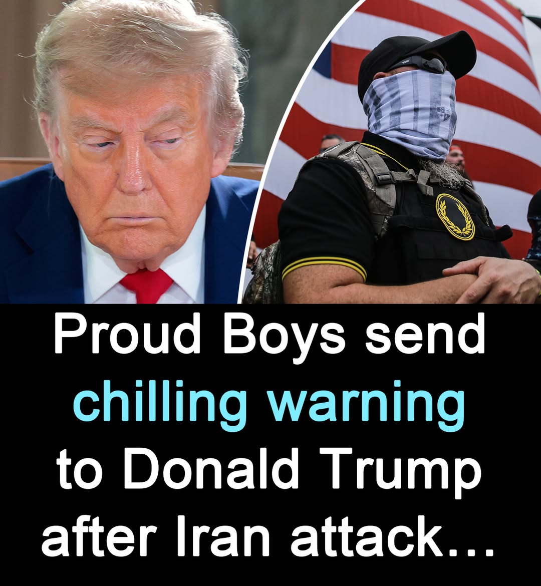 Proud Boys say Trump will lose their support if he engages in Iran war