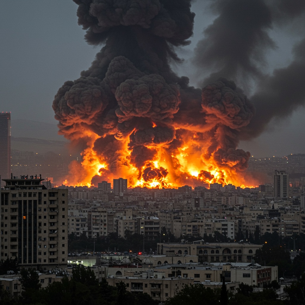 US drops bombs on Iran! America is officially at war