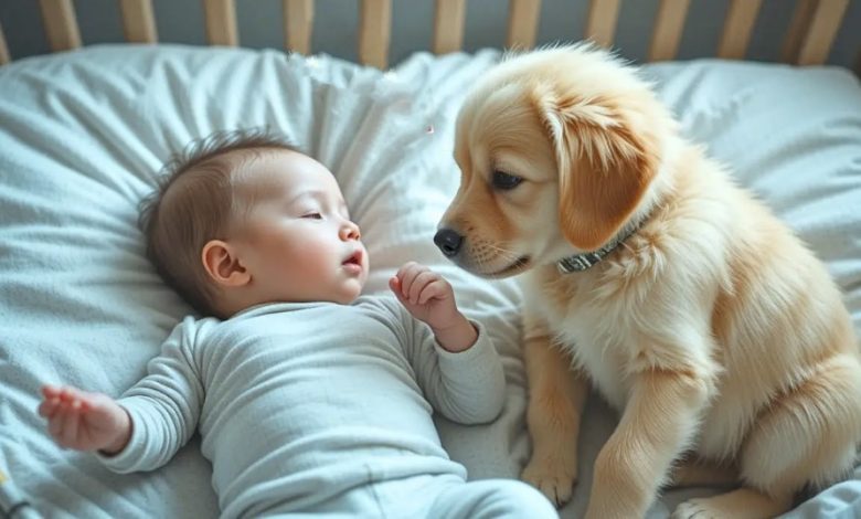 Physicians believed he’d be unable to move ever again, and his parents had lost all hope—until a tiny golden retriever did something that nobody could explain