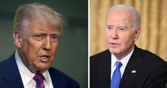 Trump shares incredible theory that Joe Biden may already be dead
