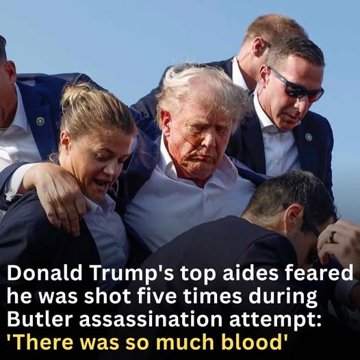 Trump’s top aides feared he was shot five times during Butler assassination attempt: ‘So much blood’