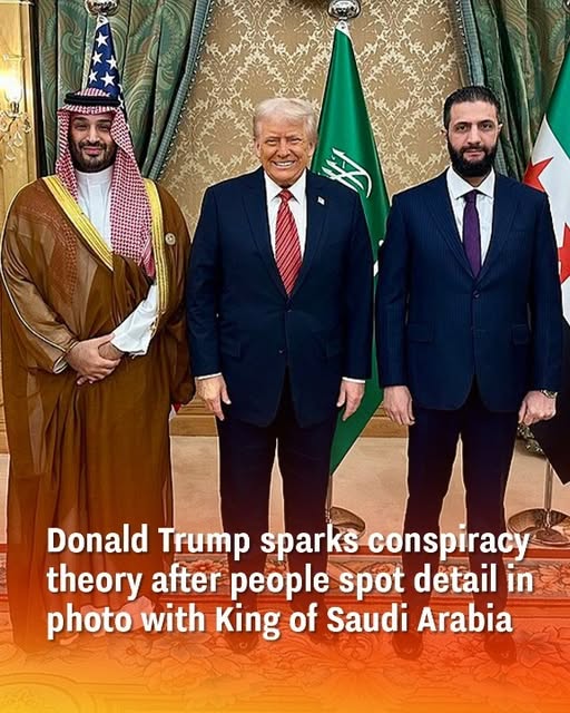 Photo of Trump and Saudi Crown Prince Ignites Wild Speculation After Bizarre Detail Emerges
