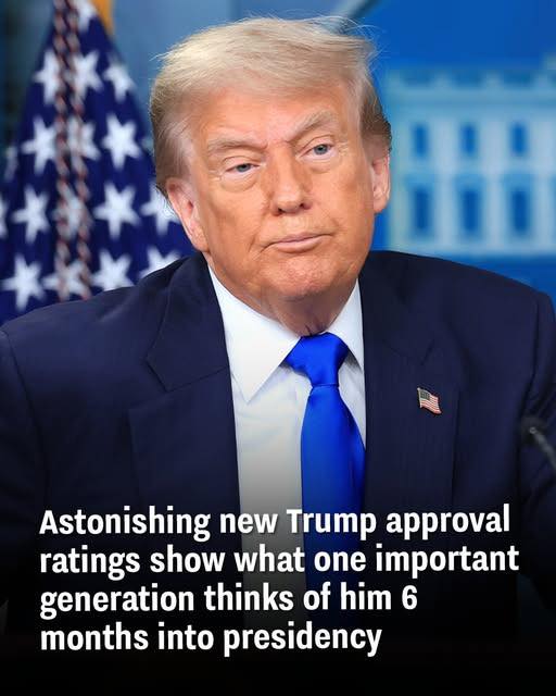 Stunning New Poll Reveals What the Youngest Voters Really Think of President Trump Six Months Into His Second Term