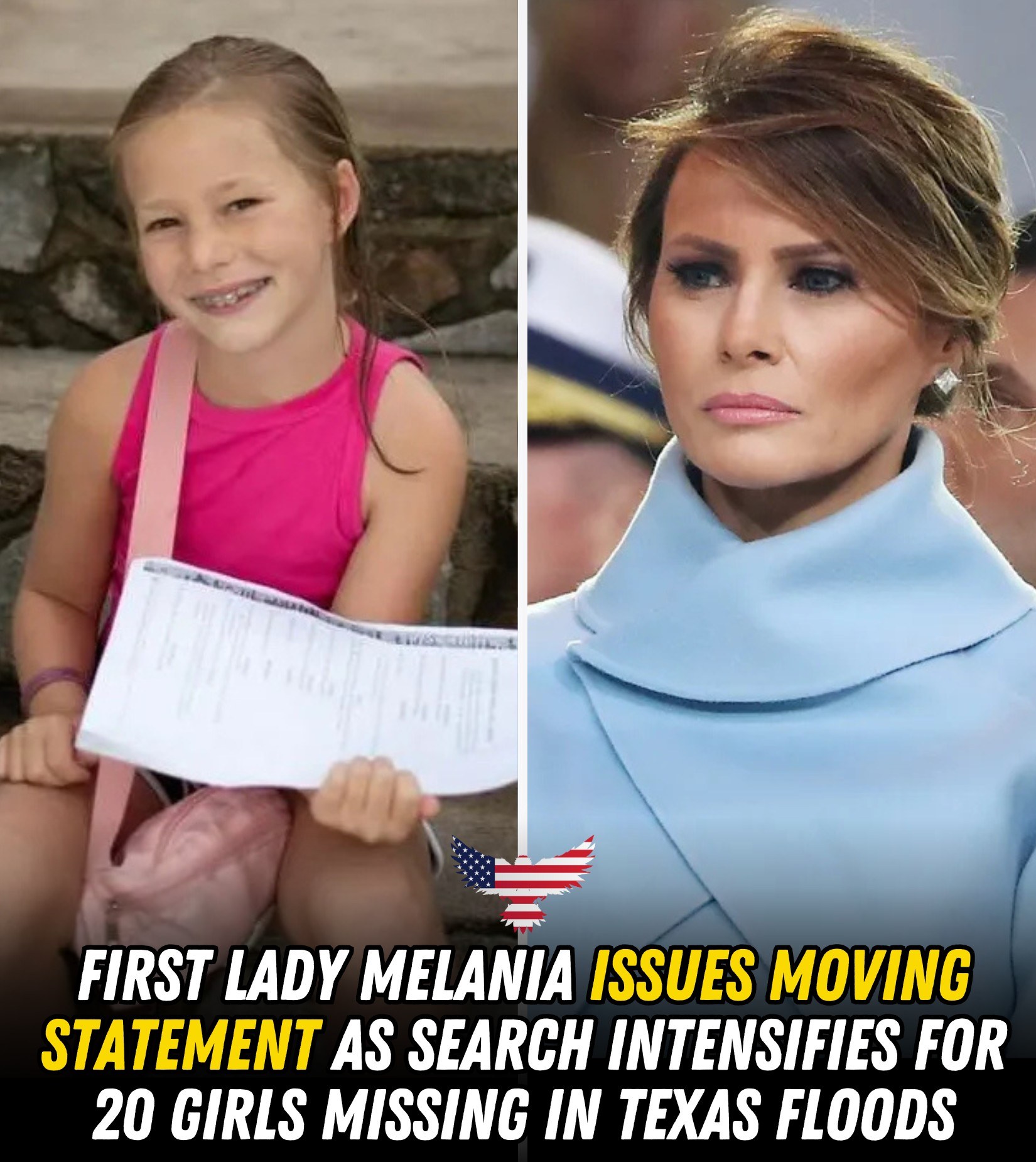 A thoughtful First Lady “Time for prayer”: Melania Trump offers comfort after camp mystic tragedy