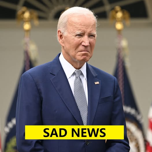 Our hearts are heavy as we share the sad news about Joe Biden