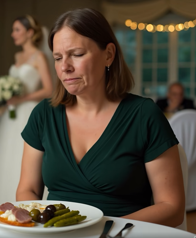 At my son’s wedding I sat alone and was served last