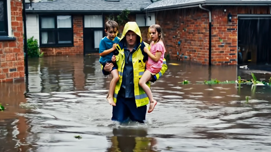 He Saved My Kids From the Flood, Then Vanished Without a Name
