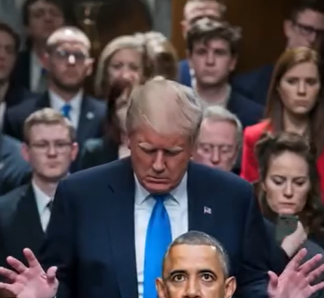 Trump Shares Shocking Video of Obama Arrest, Internet Erupts with Speculation and Outrage