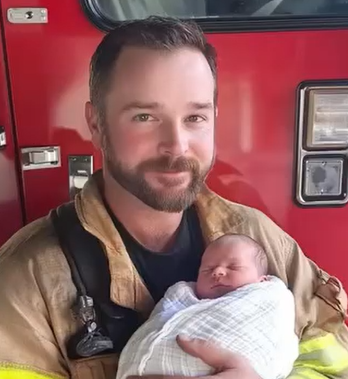  HEARTWARMING STORY: Firefighter Adopts Abandoned Baby, Faces Unexpected Visitor 5 Years Later