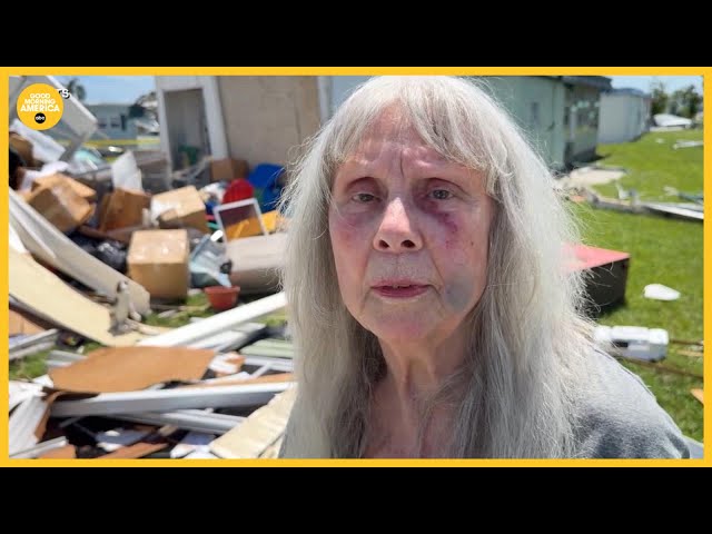 76-year-old woman details surviving Florida tornado