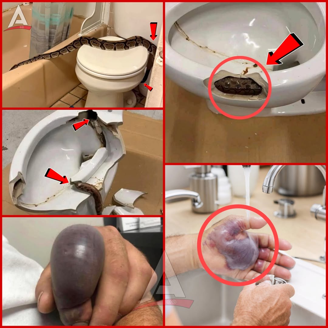 In several regions, while using their toilets, people were attacked by… see the 1st comment