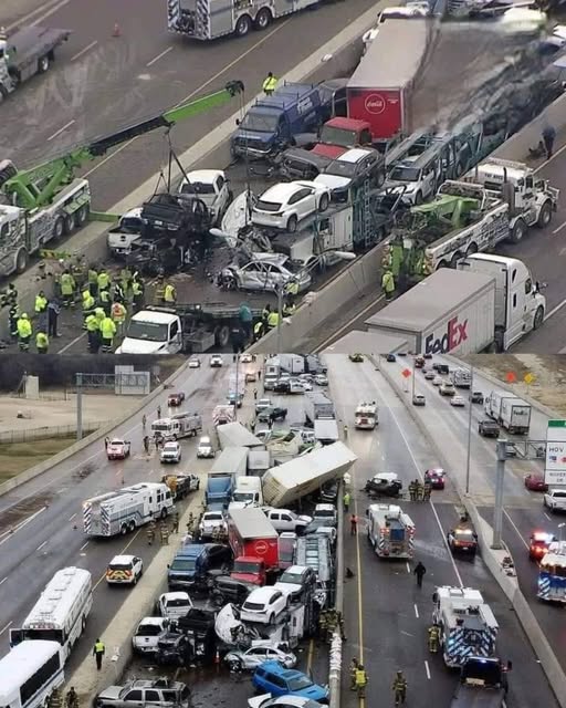 Unfortunately, massive accident leaves more than 65 people without